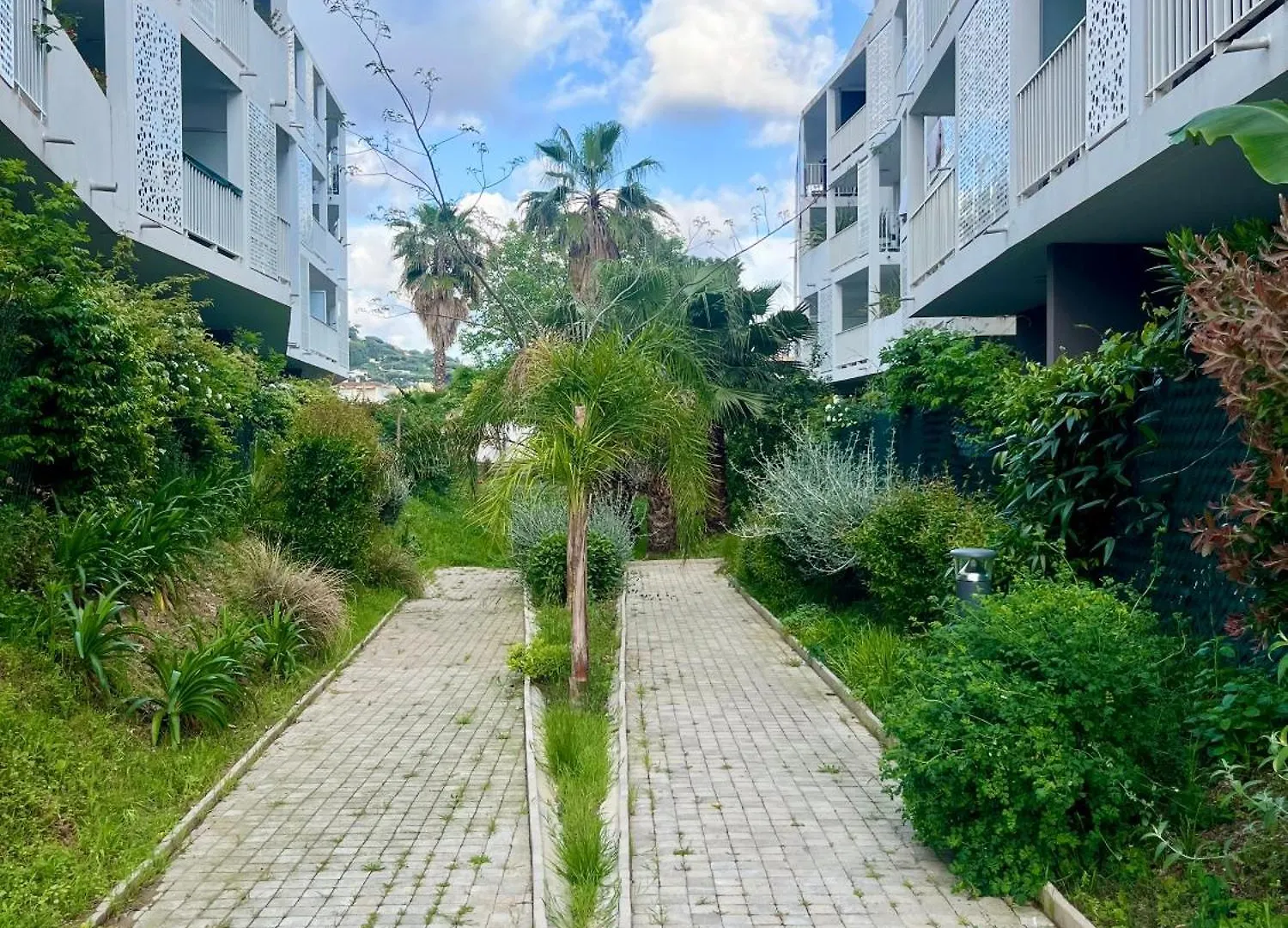 Daire La Douceur Cannoise Soit Un 2P Cosy Terrasse Piscine Vue Jardin Proche Plage A Pied Cannes